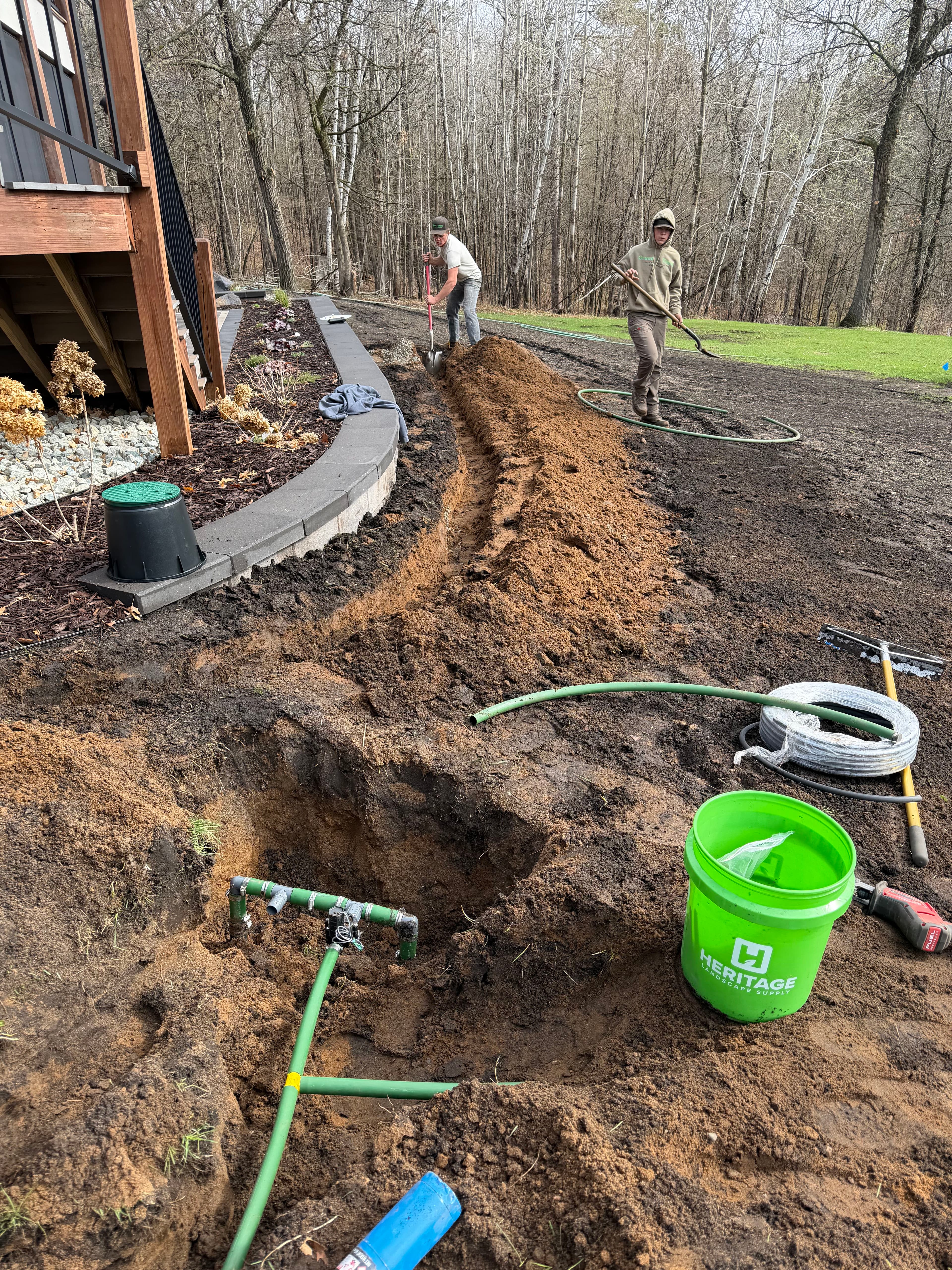 Project Adding an Irrigation Zone to Fix Dry Spots in Brainerd image