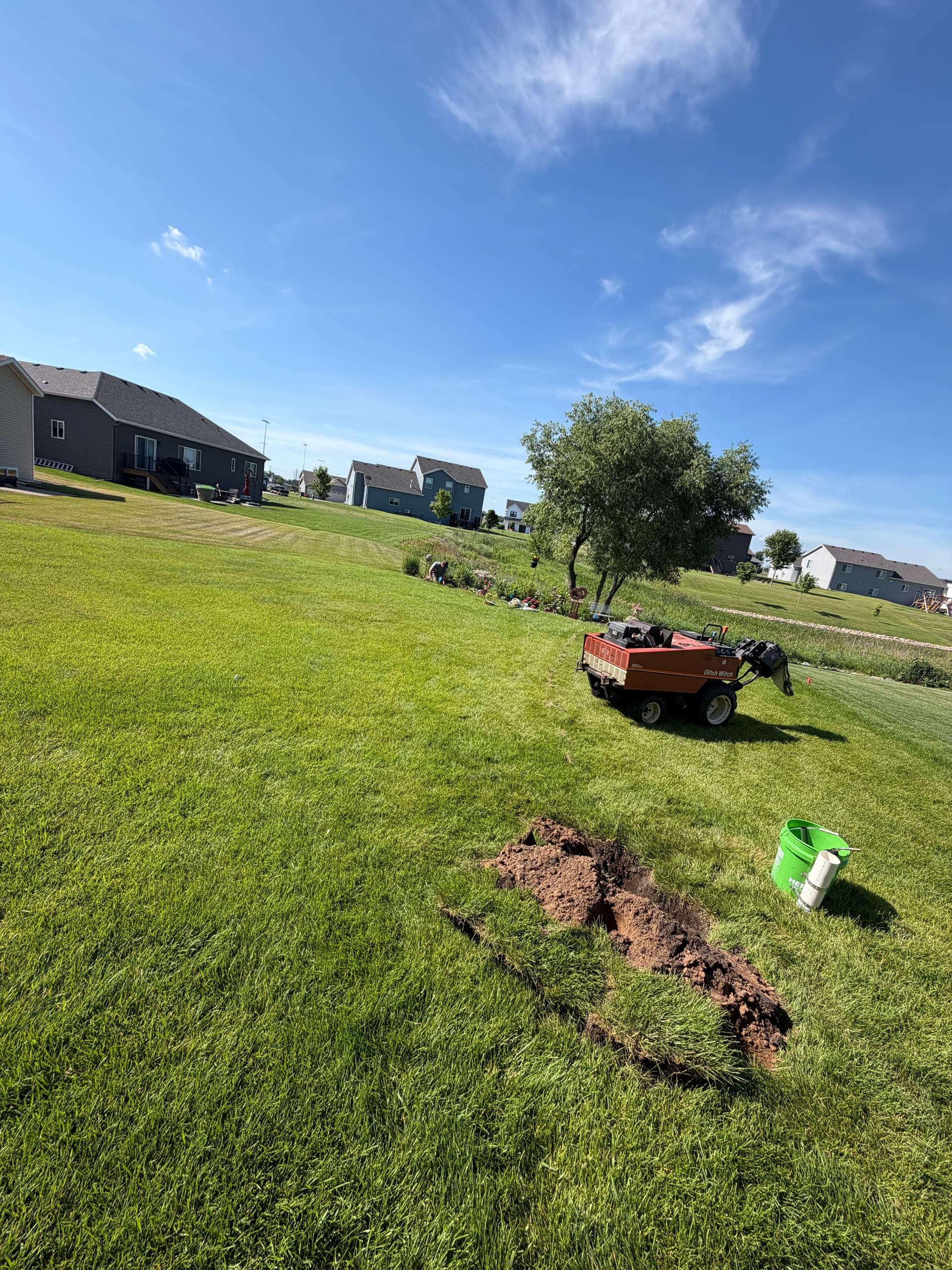 Adding a Sprinkler Zone to a Flower Bed in Sartell image