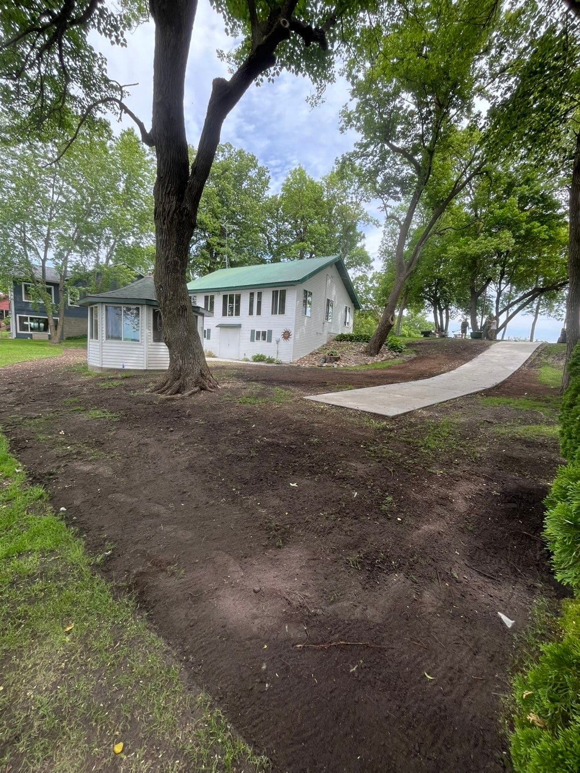 Before and After Sod Installation That Speaks for Itself image