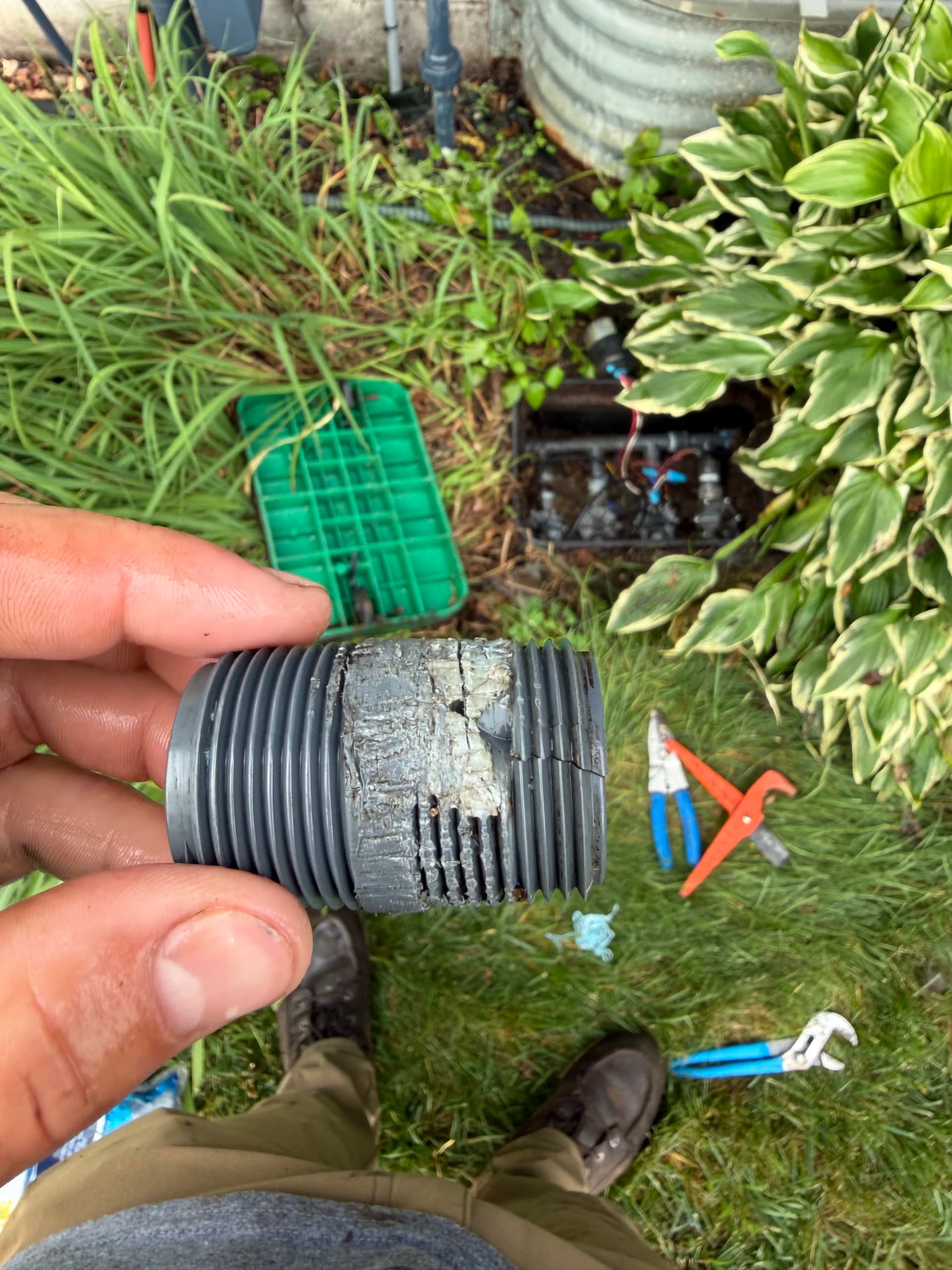 Hidden Sprinkler Main Line Issue Tracked Down and Fixed image
