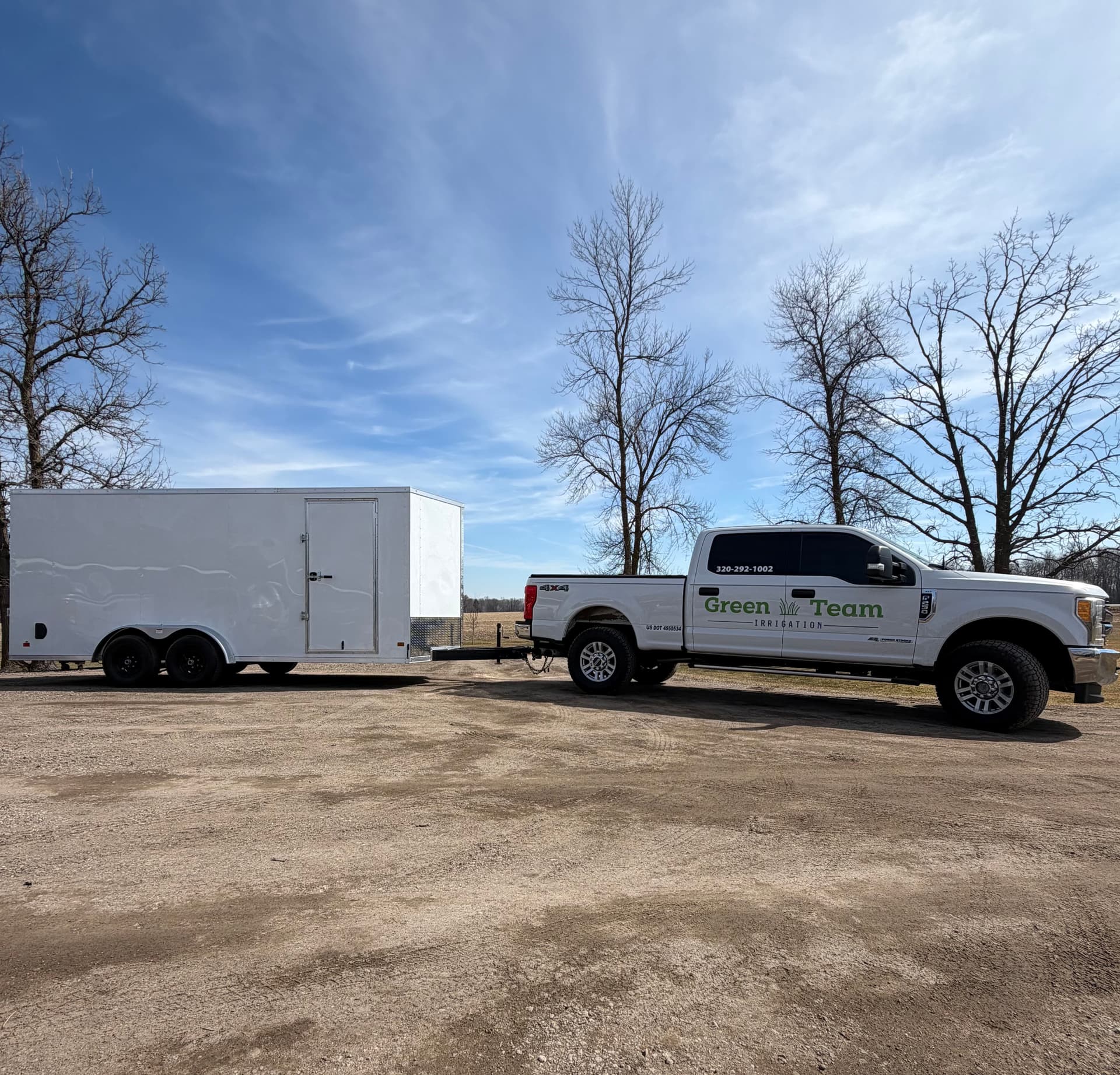 Our New Trailer is Ready for Action with Green Team LLC image